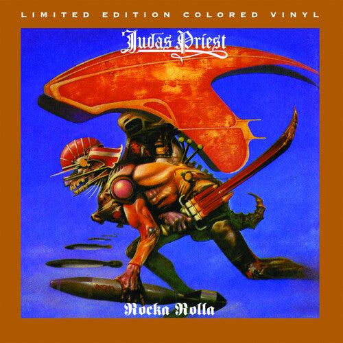 Judas Priest - Rocka Rolla (Translucent Grape with Opaque White, Black Splatter) - Good Records To Go