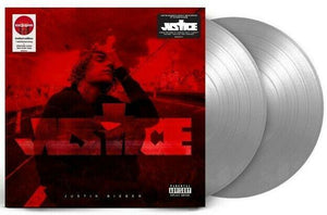 Justin Bieber - Justice (Limited Edition Alternate Cover, Silver 2xLP with Bonus Song) - Good Records To Go