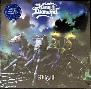 King Diamond - Abigail (Midnight Blue/White Marbled Vinyl) - Good Records To Go