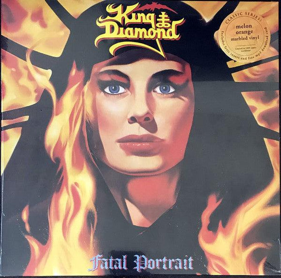 King Diamond - Fatal Portrait (Melon Orange Marbled Vinyl) - Good Records To Go