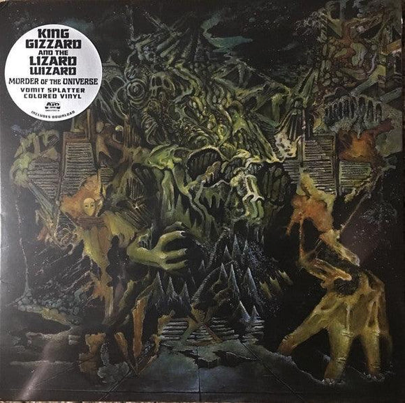 King Gizzard And The Lizard Wizard - Murder Of The Universe (Vomit Splatter Colored Vinyl) - Good Records To Go