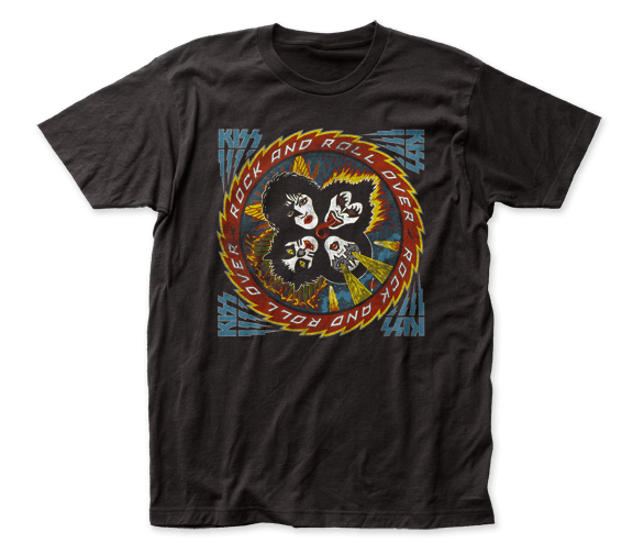 kiss rock n roll over t shirt