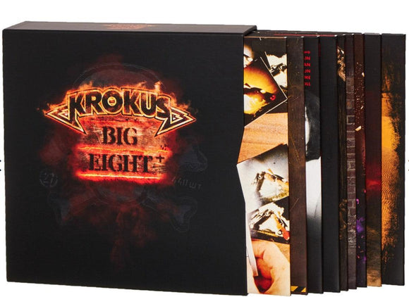 Krokus - Big Eight (9 Album 12LP Limited Boxset Edition) - Good Records To Go