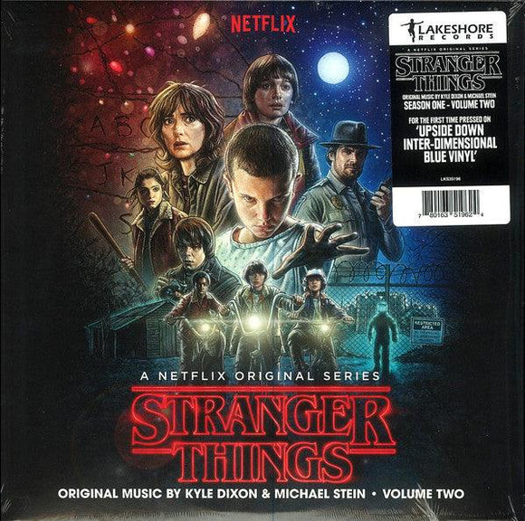 Kyle Dixon & Michael Stein - Stranger Things, Volume Two (A Netflix Original Series) [Upside Down Inter-Dimensional Blue Vinyl] - Good Records To Go