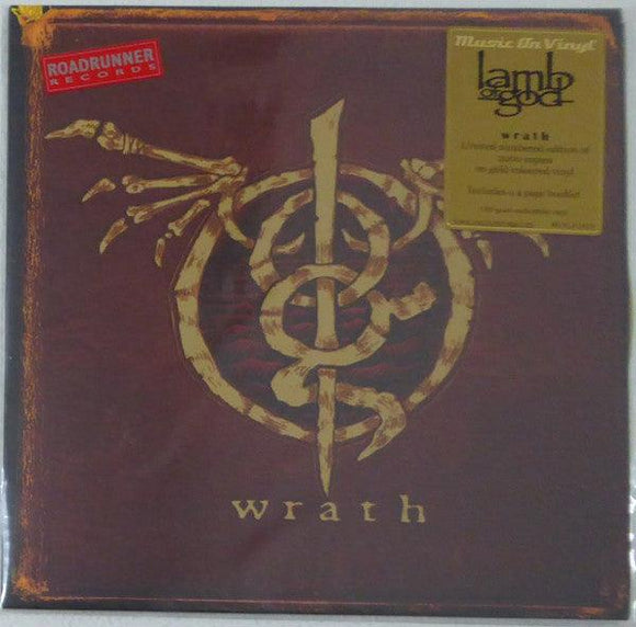 Lamb Of God - Wrath (Numbered Gold Coloured Vinyl) [Limited to 2,000] - Good Records To Go