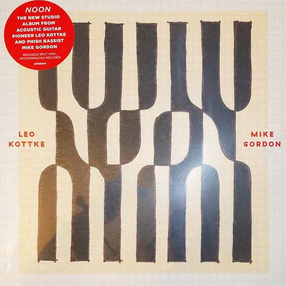 Leo Kottke, Mike Gordon - Noon (Red Gold Split Vinyl) - Good Records To Go