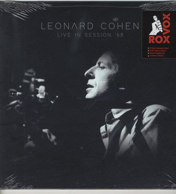 Leonard Cohen - Live In Session '68 - Good Records To Go