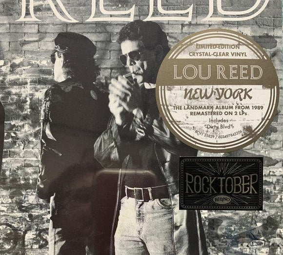 Lou Reed - New York (Clear Vinyl) [Rocktober 2021] - Good Records To Go