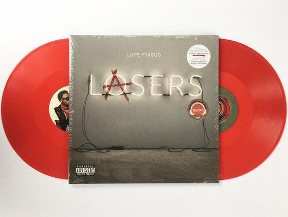 Lupe Fiasco - Lasers (Translucent Red Vinyl) - Good Records To Go
