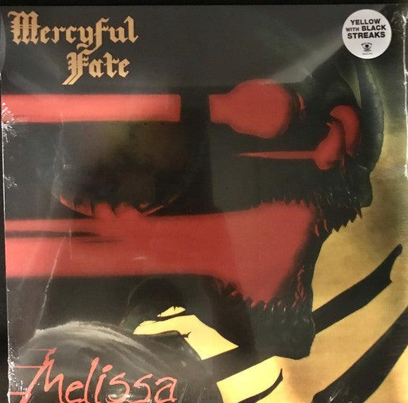 Mercyful Fate - Melissa (Yellow With Black Streaks Vinyl) - Good Records To Go