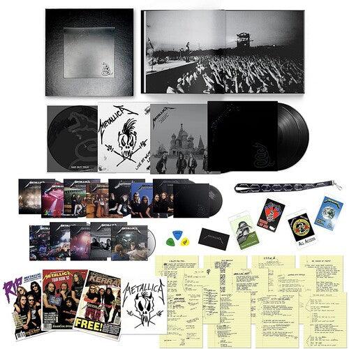 Metallica - METALLICA [The Black Album] (Remastered Deluxe Box Set)(5LP)(14CD)(6DVD) - Good Records To Go