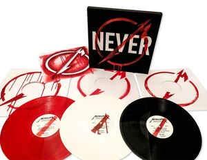 Metallica - Through the Never (Music From The Motion Picture 3LP Red, White, & Black Colored Vinyl Box Set) - Good Records To Go