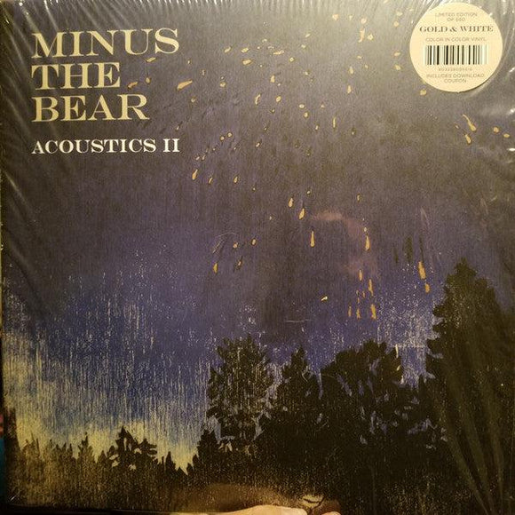 Minus The Bear - Acoustics II (Gold and White Color in Color, Limited Edition to 650) - Good Records To Go