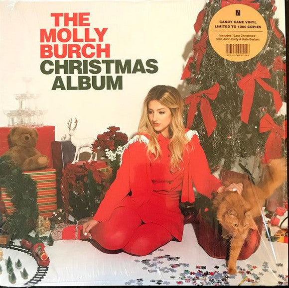 Molly Burch - The Molly Burch Christmas Album (Candy Cane Vinyl-Limited to 1,000 Copies) - Good Records To Go