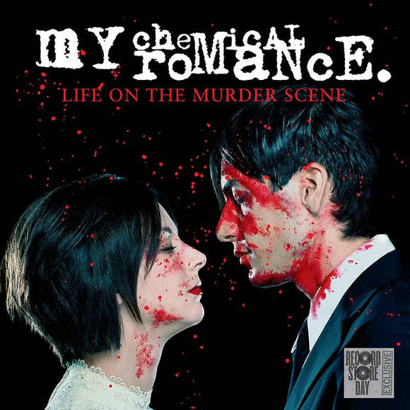 My Chemical Romance  - Life on the Murder Scene (Clear With Red Splattered Vinyl) - Good Records To Go