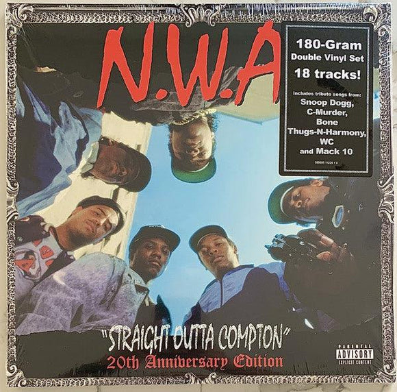 N.W.A. - Straight Outta Compton (2LP 20th Anniversary Edition) - Good Records To Go