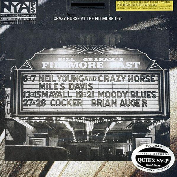 Neil Young & Crazy Horse - Live At The Fillmore East March 6 & 7, 1970 - Good Records To Go