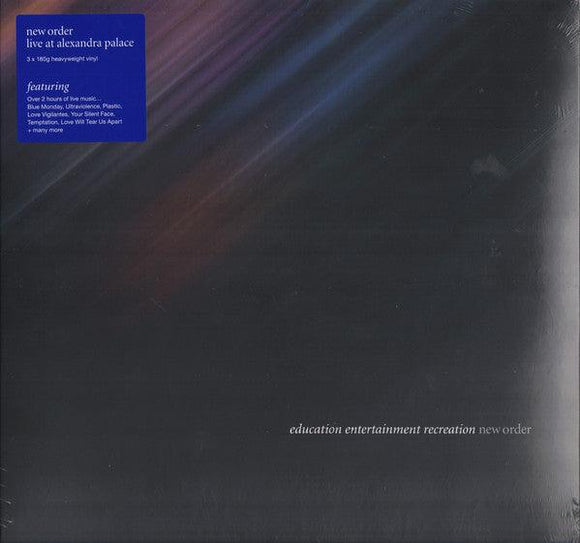 New Order - Education Entertainment Recreation (3LP Live At Alexandra Palace) - Good Records To Go