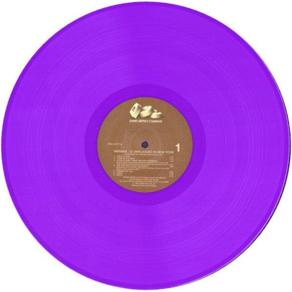 Nirvana - MTV Unplugged In New York (Opaque Purple Vinyl) - Good Records To Go