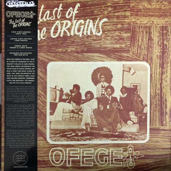 Ofege - The Last Of The Origins - Good Records To Go