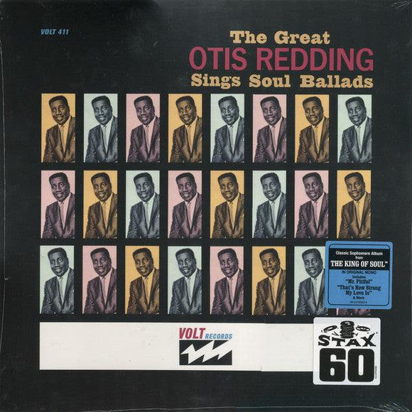 Otis Redding - The Great Otis Redding Sings Soul Ballads (Volt/Stax Edition) - Good Records To Go