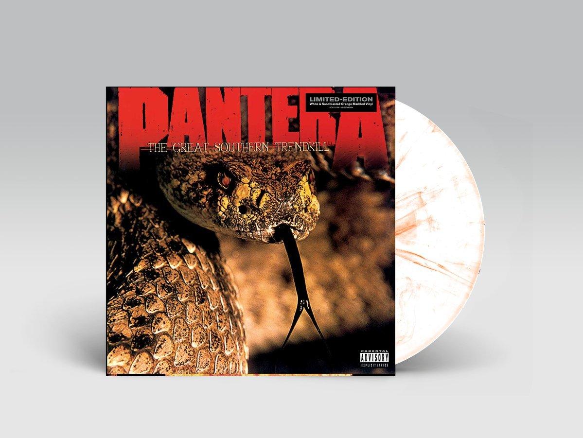 Pantera - Great Southern Trendkill (Limited-Edition White & Sandblasted  Orange Marbled Vinyl)