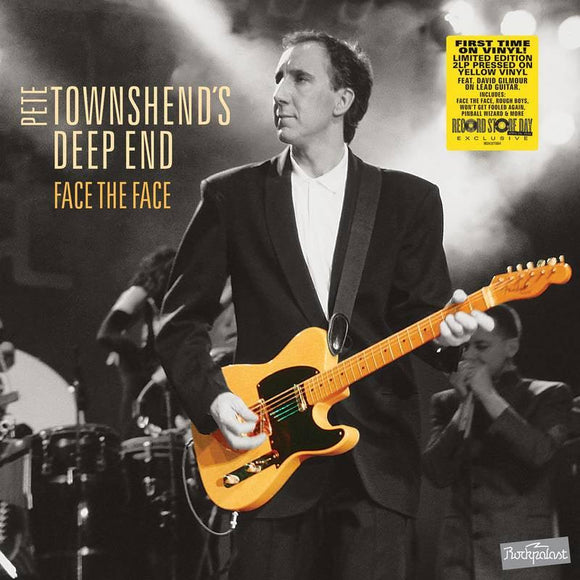 Pete Townshend - Face The Face (Yellow Vinyl 2LP) - Good Records To Go
