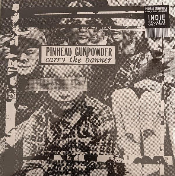 Pinhead Gunpowder - Carry The Banner (Indie Exclusive White Colored Vinyl) - Good Records To Go
