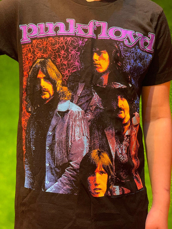 Pink Floyd - Psychedelic Group T-Shirt - Good Records To Go