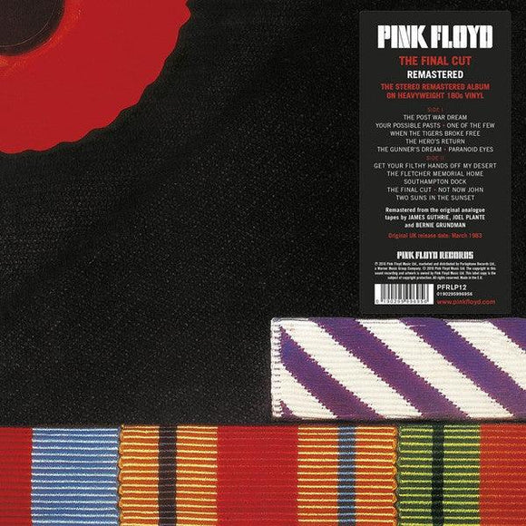 Pink Floyd - The Final Cut - Good Records To Go