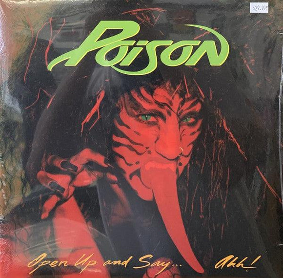 Poison - Open Up and Say...Ahh! (Gold Vinyl) - Good Records To Go