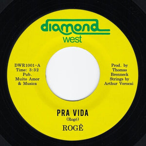 Roge - Pra Vida / Existe Uma Voz (Blue Vinyl 7")