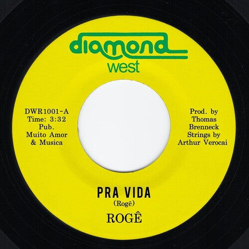 Roge - Pra Vida / Existe Uma Voz (Blue Vinyl 7