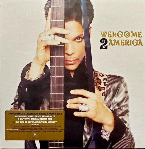 Prince - Welcome 2 America (Deluxe - 2 LP / 1 CD / 1 Blu-Ray) - Good Records To Go