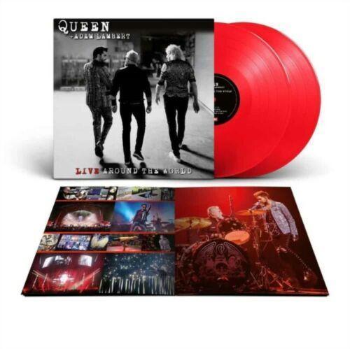 QUEEN & ADAM LAMBERT - Live Around The World (Indie Exclusive Red Vinyl) - Good Records To Go