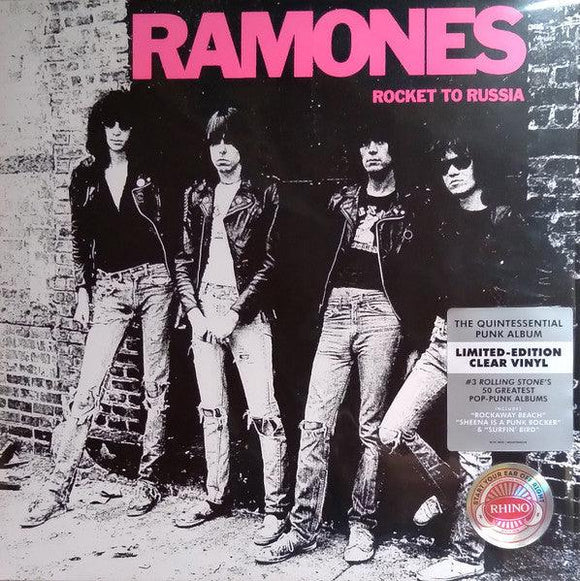 Ramones - Rocket To Russia (Limited-Edition Clear Vinyl) - Good Records To Go