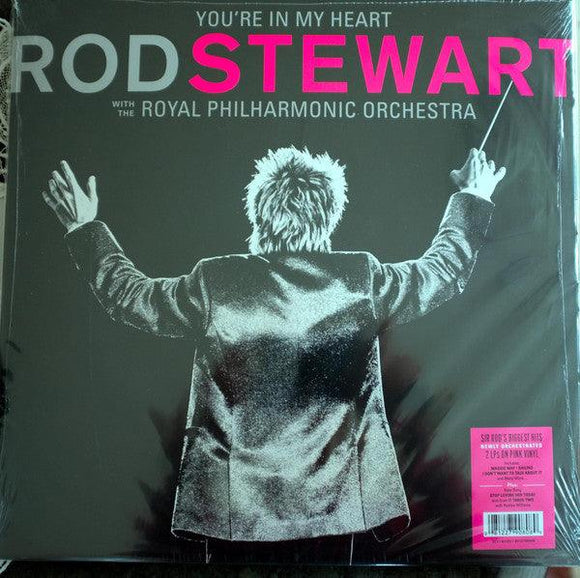 Rod Stewart With The Royal Philharmonic Orchestra - You're In My Heart (2LP Pink Vinyl) - Good Records To Go