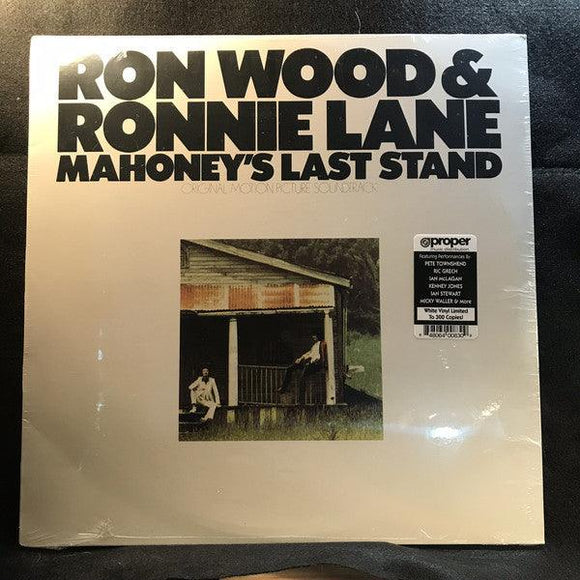 Ron Wood & Ronnie Lane - Mahoney's Last Stand (White Vinyl, Limited to 300) - Good Records To Go