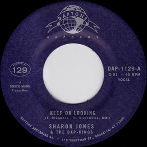 Sharon Jones & The Dap-Kings, The Dap-Kings - Keep On Looking 7" - Good Records To Go
