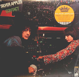 Silver Apples - Contact (Blue With Black & White Swirl Vinyl) - Good Records To Go