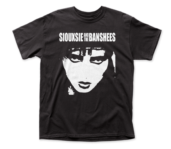 Siouxsie & The Banshees - Face T-Shirt - Good Records To Go