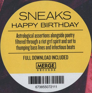 Sneaks - Happy Birthday - Good Records To Go