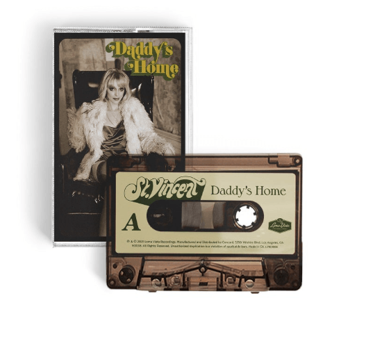 St. Vincent - Daddy's Home (Smoke Black Cassette) - Good Records To Go