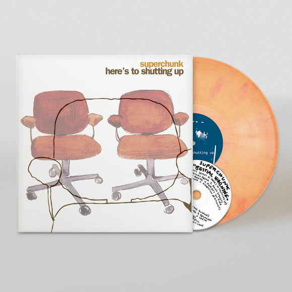 Superchunk - Here's to Shutting Up (Deluxe 20th Anniversary Reissue With CD) [Limited Edition Orange Swil Peak Vinyl + 24
