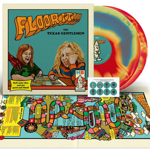 Texas Gentlemen - Floor It!!! (Indie Exclusive Vinyl With Board Game) - Good Records To Go