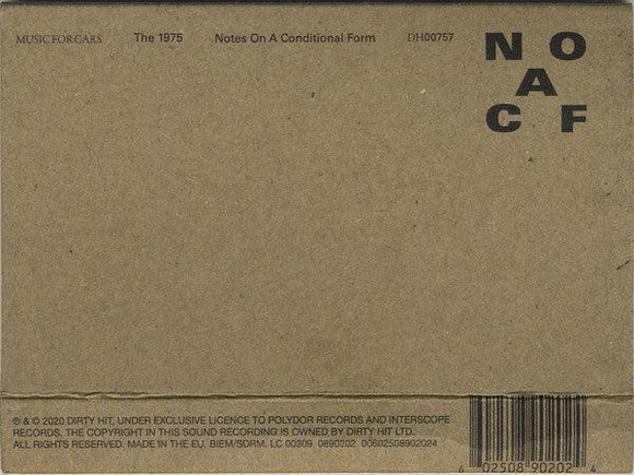 The 1975 - Notes On A Conditional Form (Cassette) - Good Records To Go
