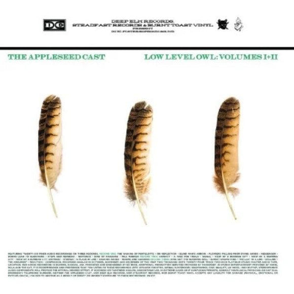 The Appleseed Cast - Low Level Owl: Volumes I + II (Semi Transparent Natural Vinyl) - Good Records To Go