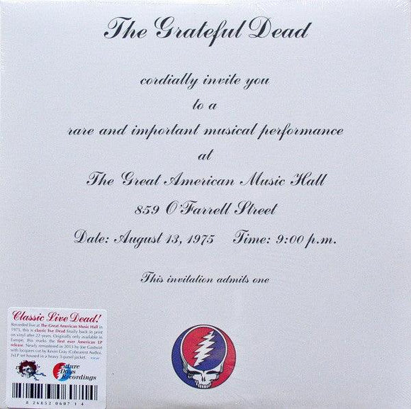 The Grateful Dead - One From The Vault (3LP) - Good Records To Go