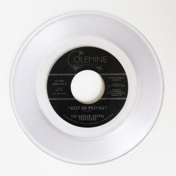 The Harlem Gospel Travelers - Fight On! Clear Vinyl 7