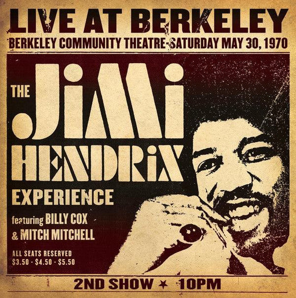 The Jimi Hendrix Experience - Live At Berkeley - Good Records To Go